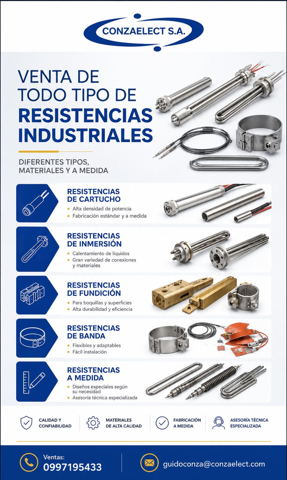 Resistencias industriales