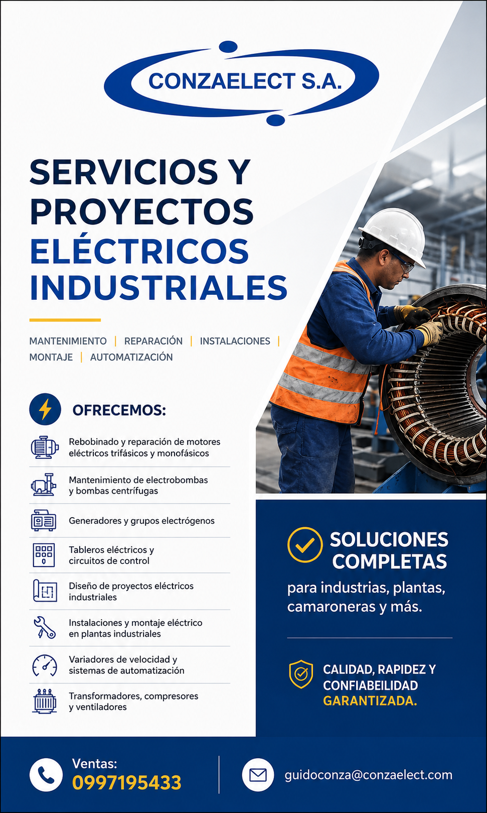 Servicios y proyectos eléctricos