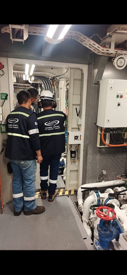 Recorrido técnico en sala
